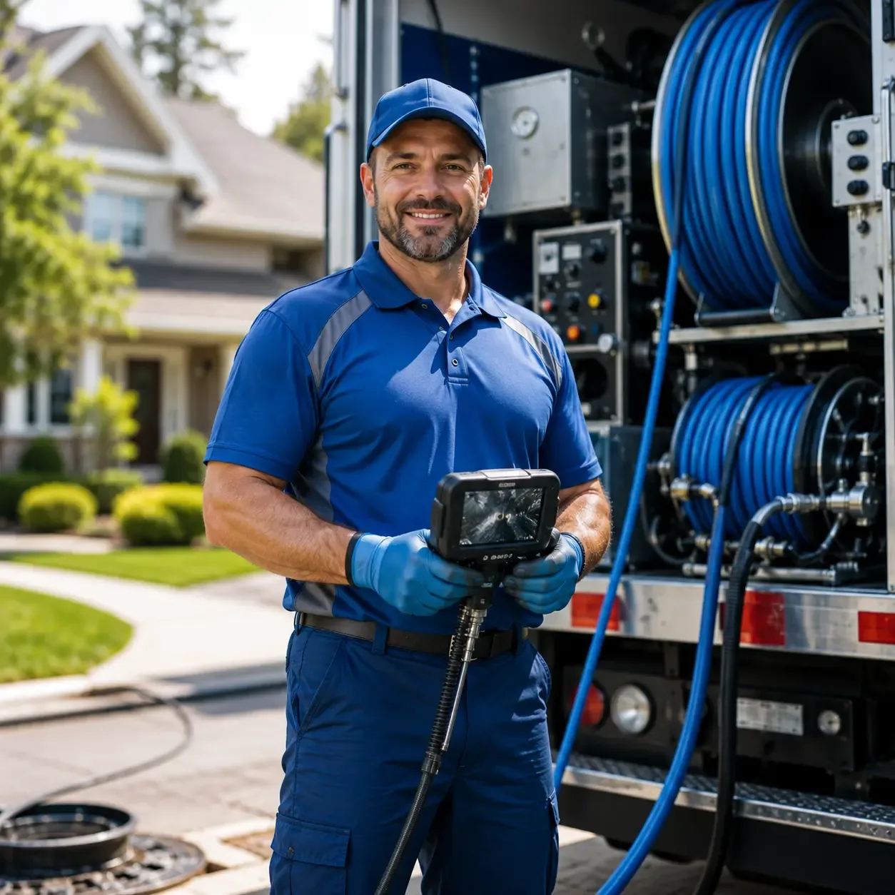 Local outdoor drain cleaning specialists in Cooper, TX